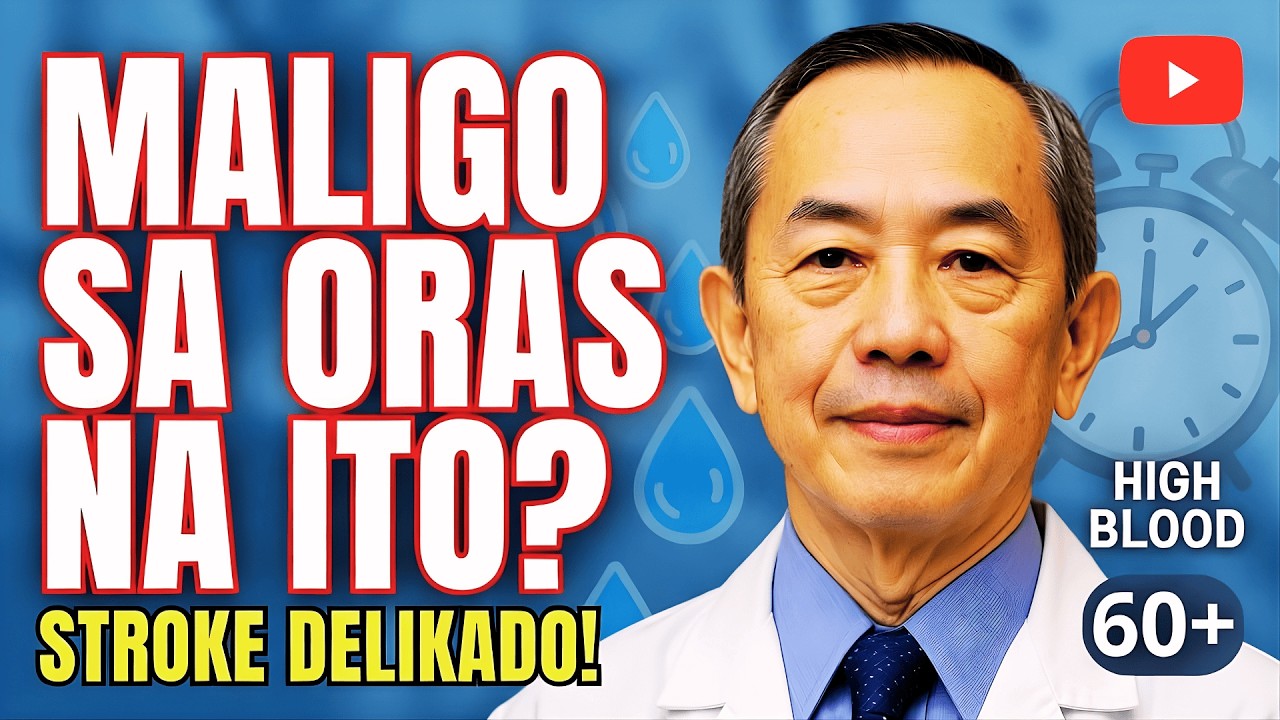 Alam Mo Ba? Ito ang Oras ng Paligo na Ligtas sa High Blood at Stroke