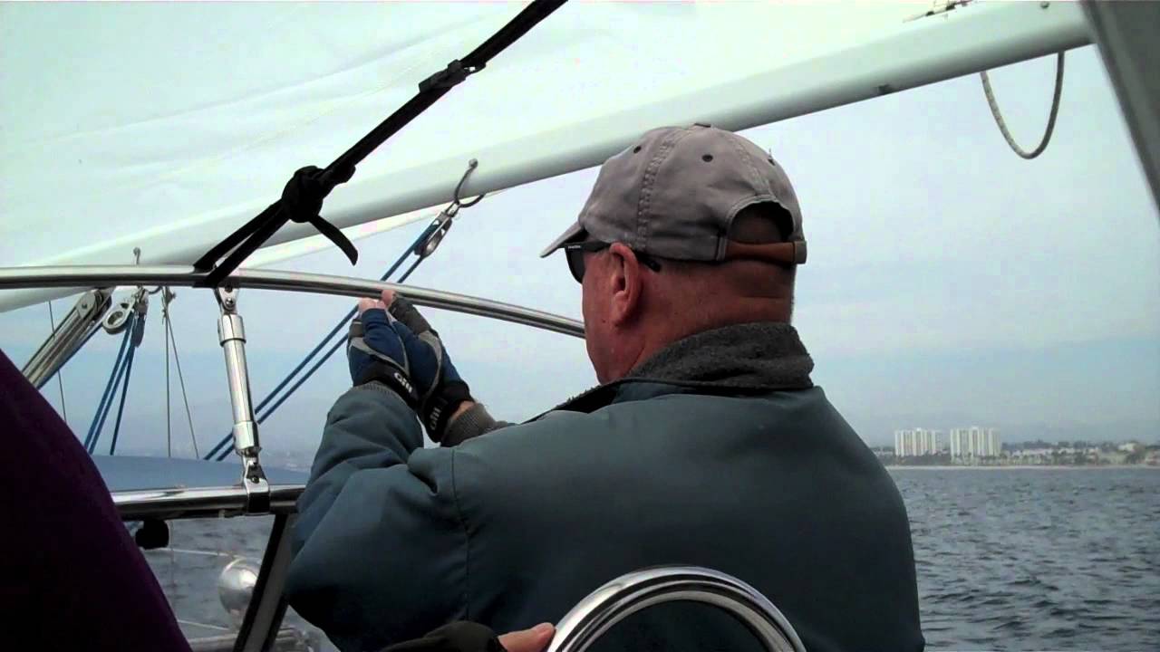 A lesson with Bluewater Sailing