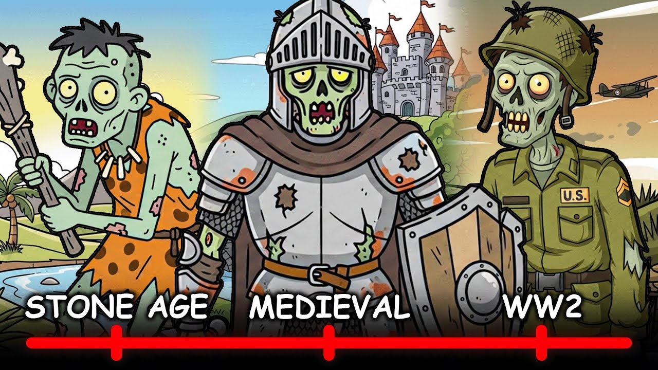 What Would Zombies Be Like in Every Time Period?