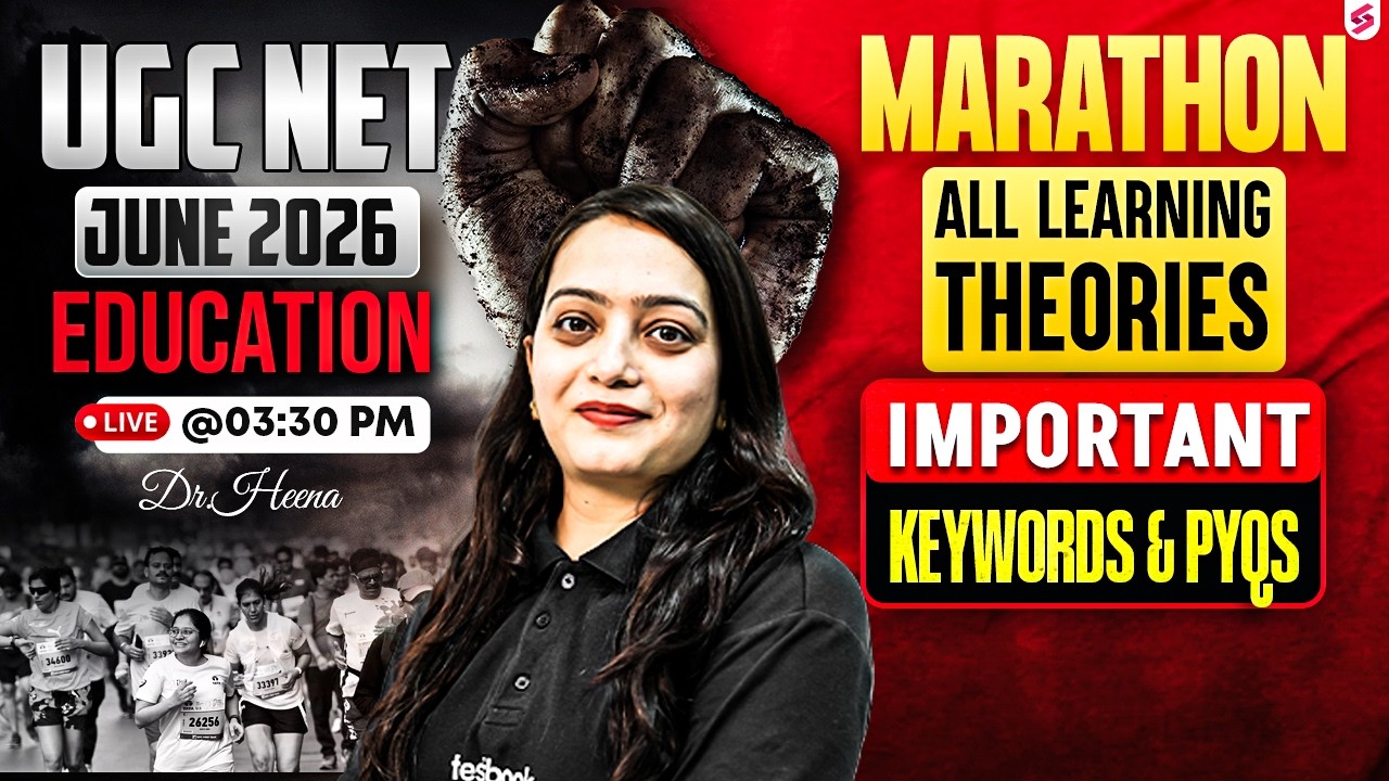 UGC NET Education Paper 2 Marathon | Learning Theories UGC NET Education |UGC NET Education by Heena