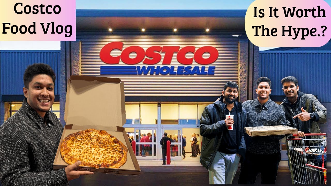 Costco Famous Food Try Chesam 😱 | USA Biggest Wholesale Store Experience | Antha Hype Worth Eh Na?