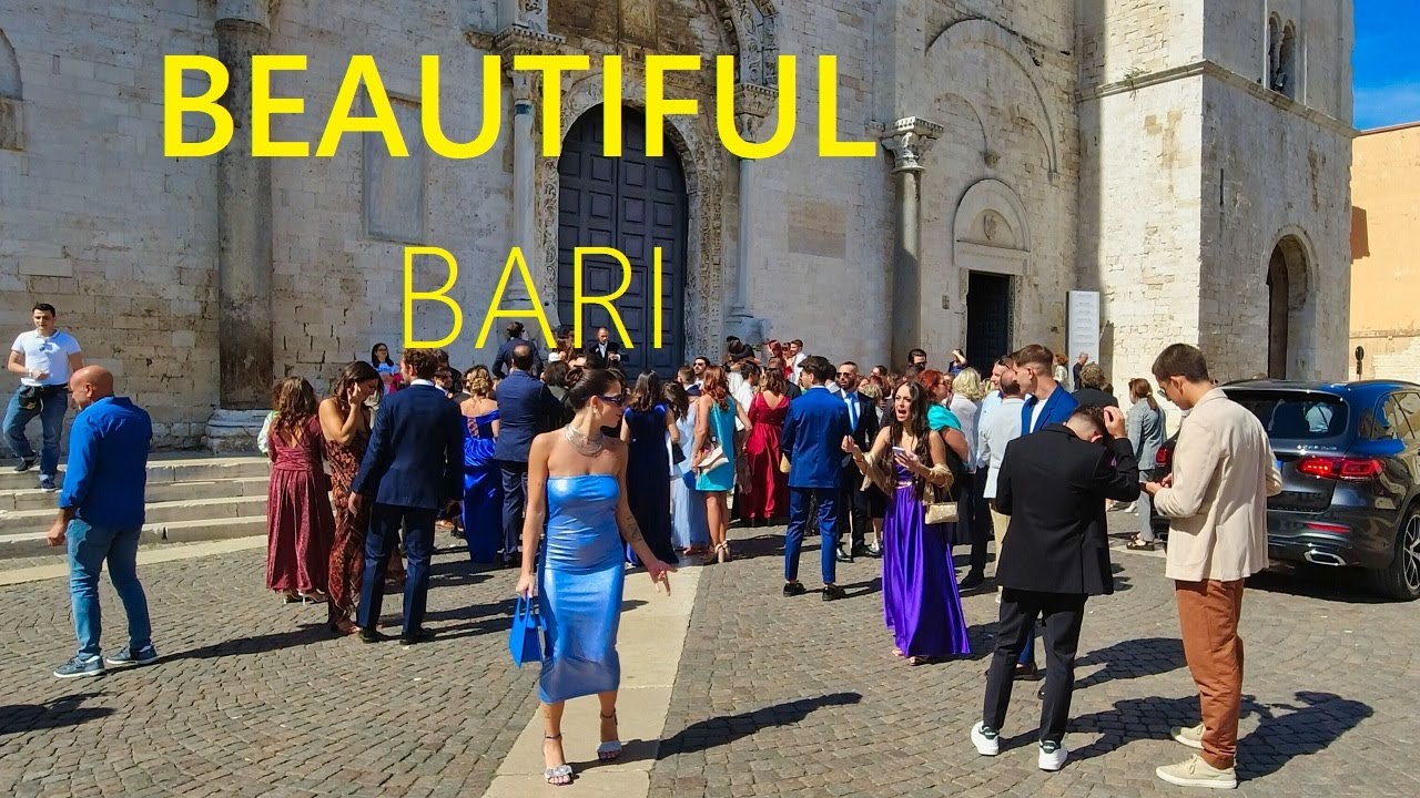 BARI ITALY 🔴Best city for summer vacation 2025 in Puglia [4K UHD]