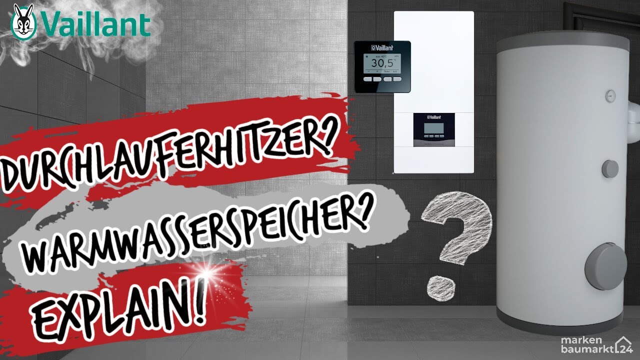 Durchlauferhitzer Warmwasserspeicher Unterschied | Elektro Durchlauferhitzer | markenbaumarkt24