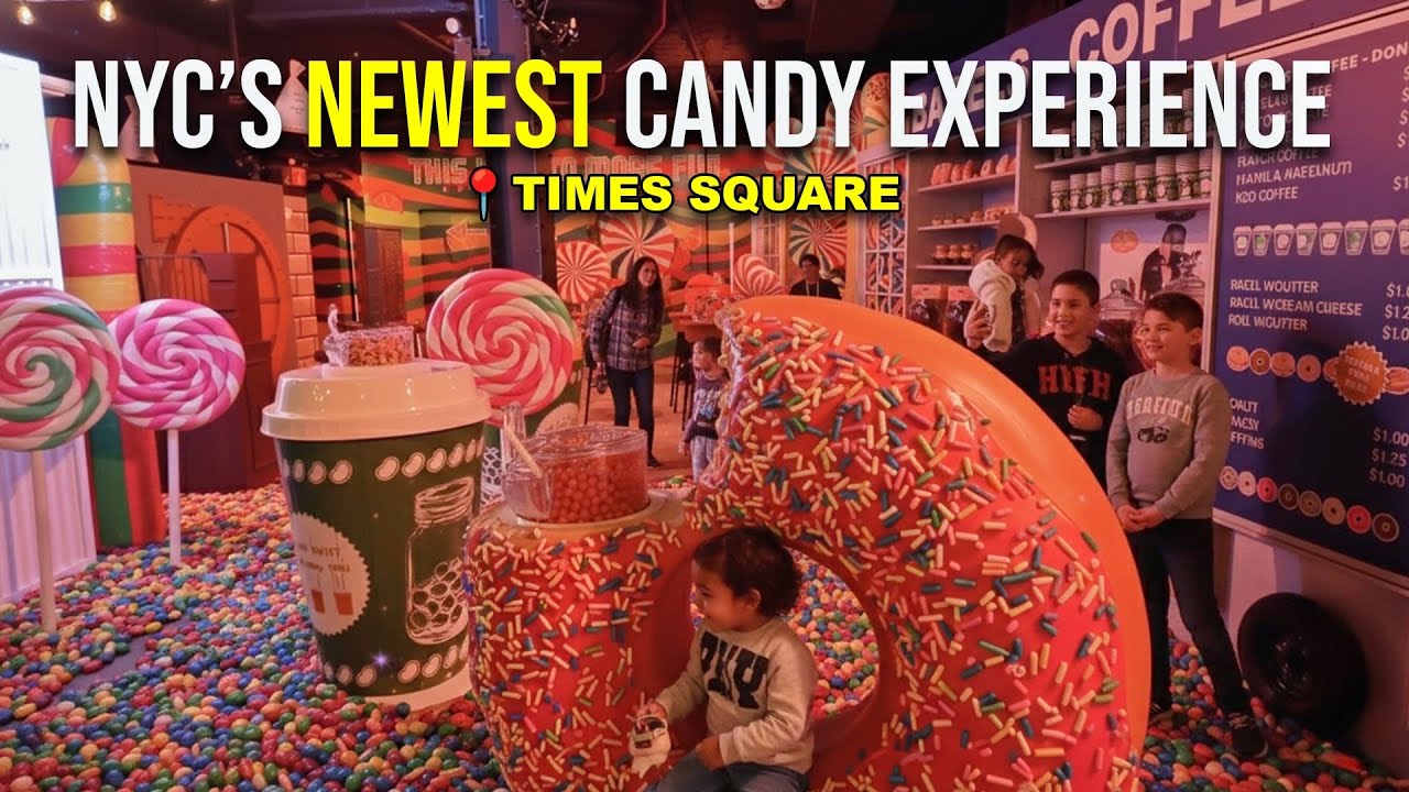 NYC's NEWEST Attractions 2026 in Times Square I Candy NYC Experience | Fun Things to Do in NYC 2026
