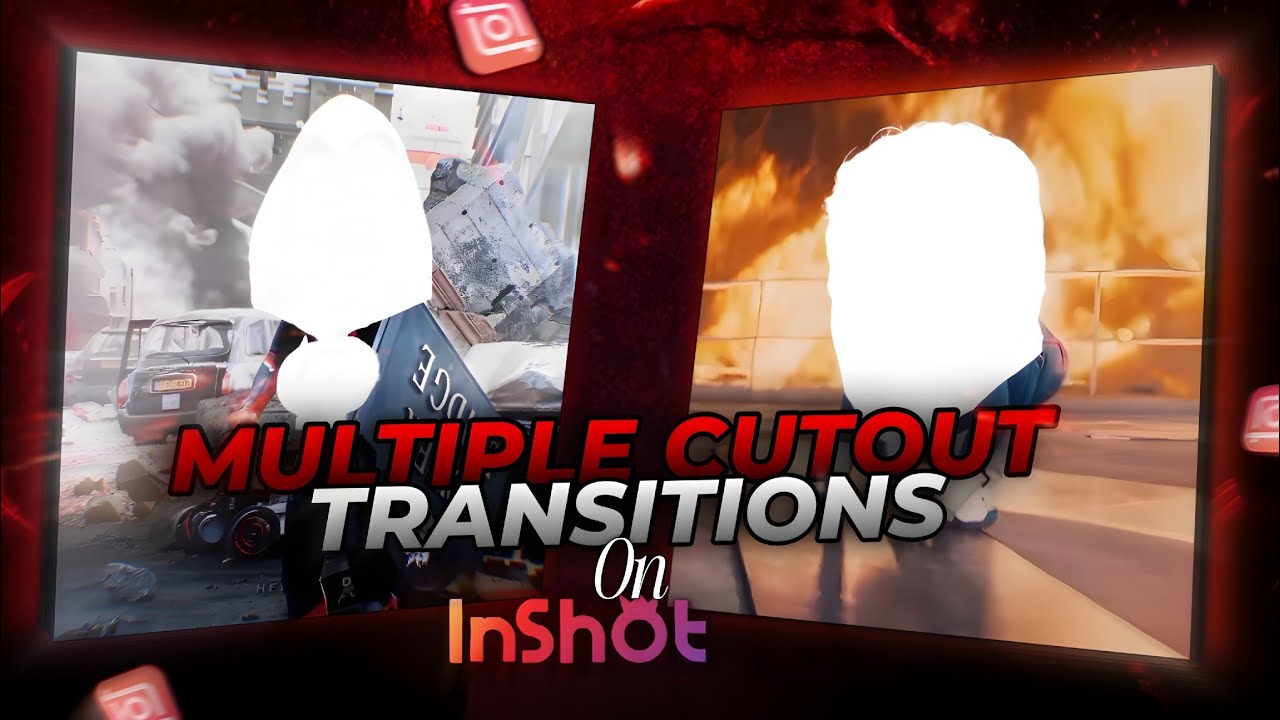 Quick Cutout Transitions on InShot! ✨ | Tutorial #inshot #inshottutorial