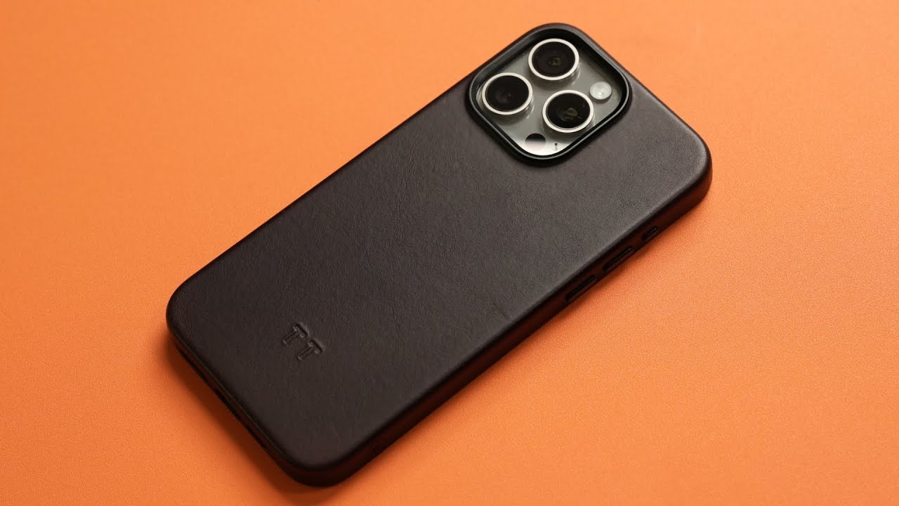 iPhone 15 Pro Max Ryan London Leather Case! New BEST Contender?!
