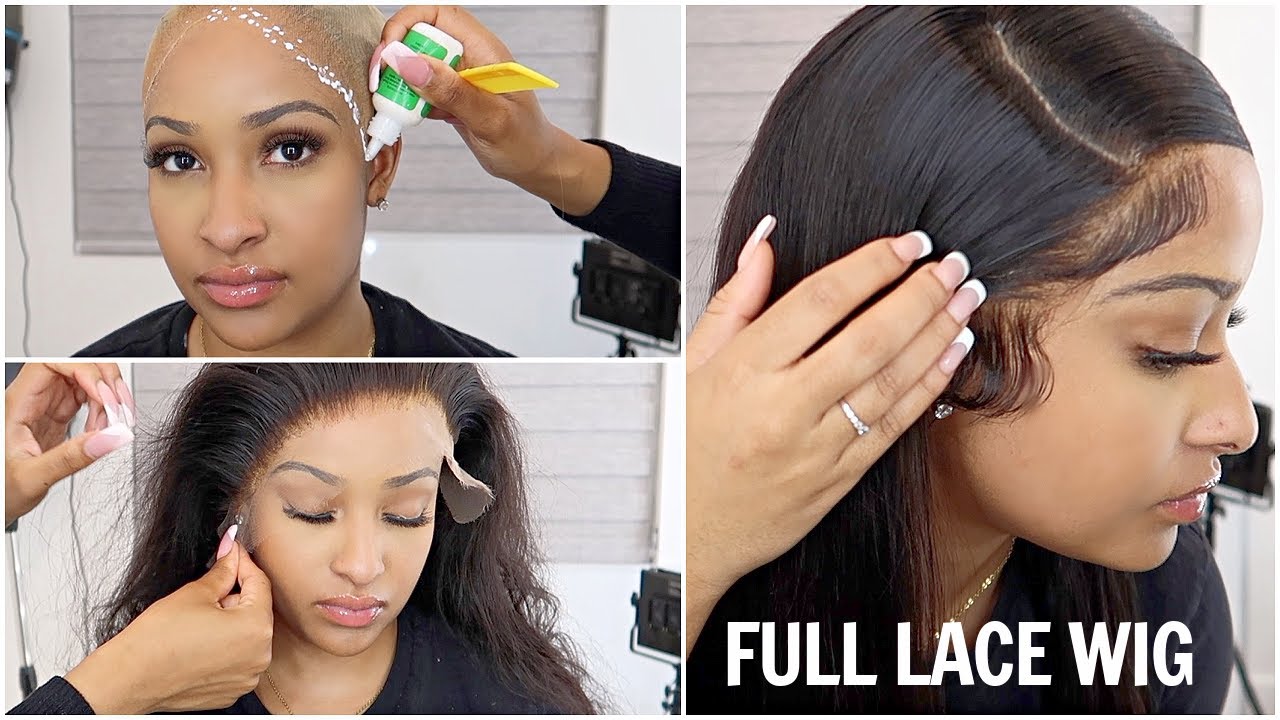 WATCH MY STYLIST DO MY FLAWLESS MELTED WIG INSTALL🤍