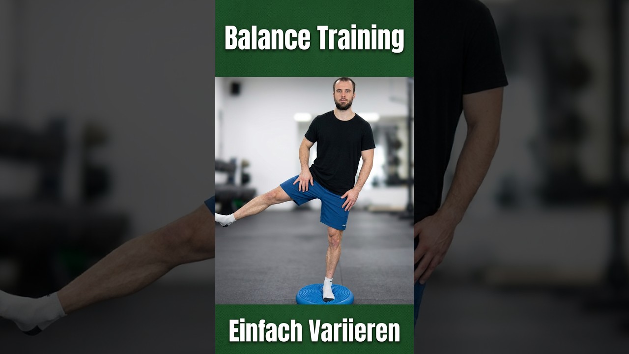 Balance-Training für Koordination und Stabilität | Schwierigkeit einfach variieren
