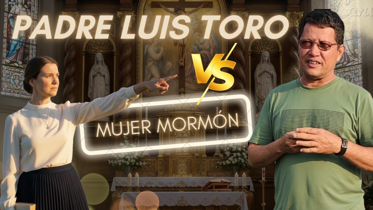 PADRE LUIS TORO vs MUJER MORMONA 😱 NO hay PEOR CIEGO que el que no QUIERE VER 😱