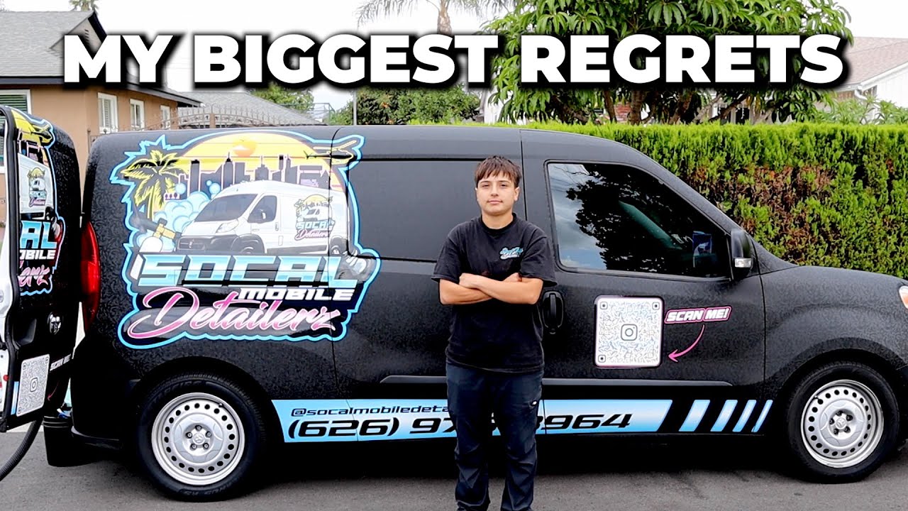 My Biggest Regrets With My Detailing Setup - SoCal Mobile Detailerz
