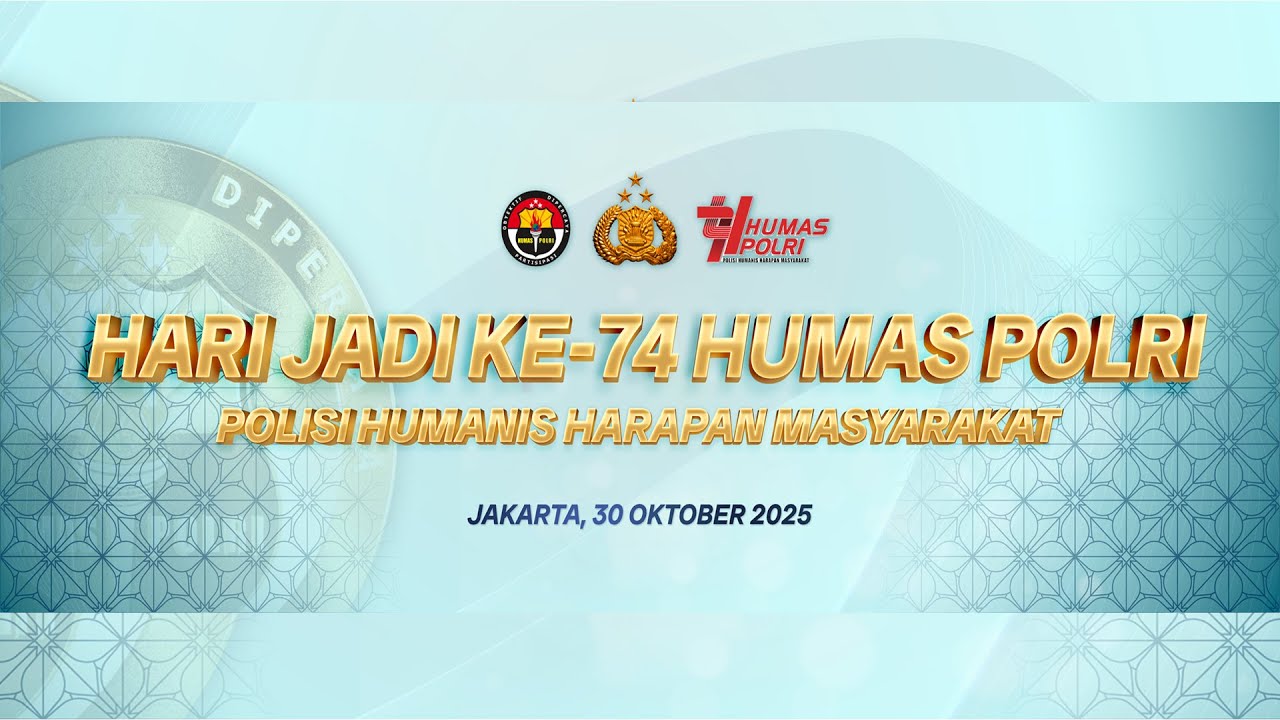SARESEHAN DAN DIALOG KEBANGSAAN DALAM RANGKA HARI JADI HUMAS POLRI KE 74 TAHUN 2025