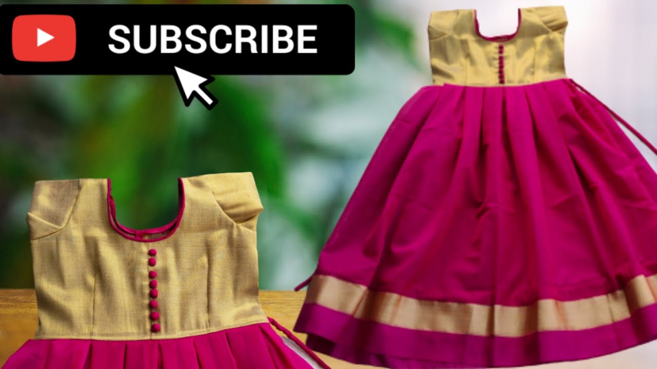 How To Cut And Stich 5years Baby Frock || చిన్న పిల్లల ఫ్రాక్