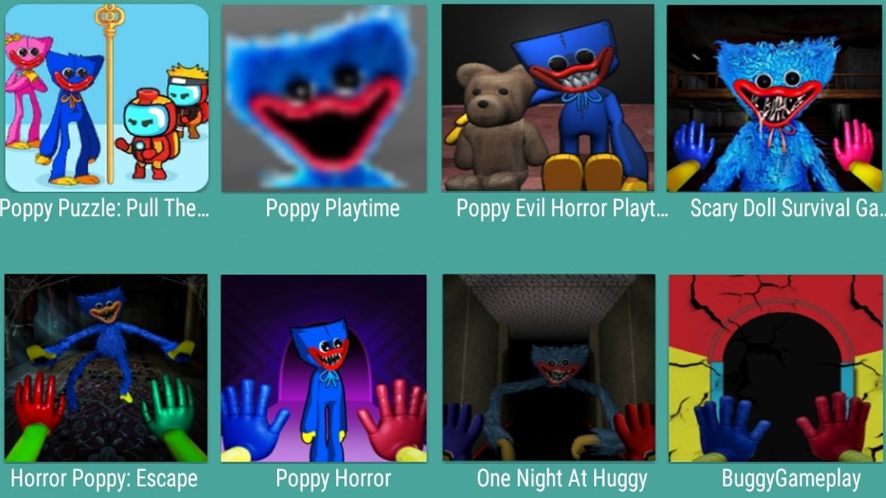 Poppy Puzzle: Pull The Pin,Poppy Playtime,Poppy Evil Horror,Scary Doll Survival,Poppy,Buggy Gameplay