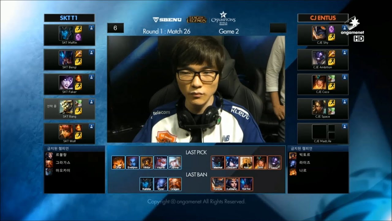 Faker - Master Yi at LCK(2015 LCK Summer)