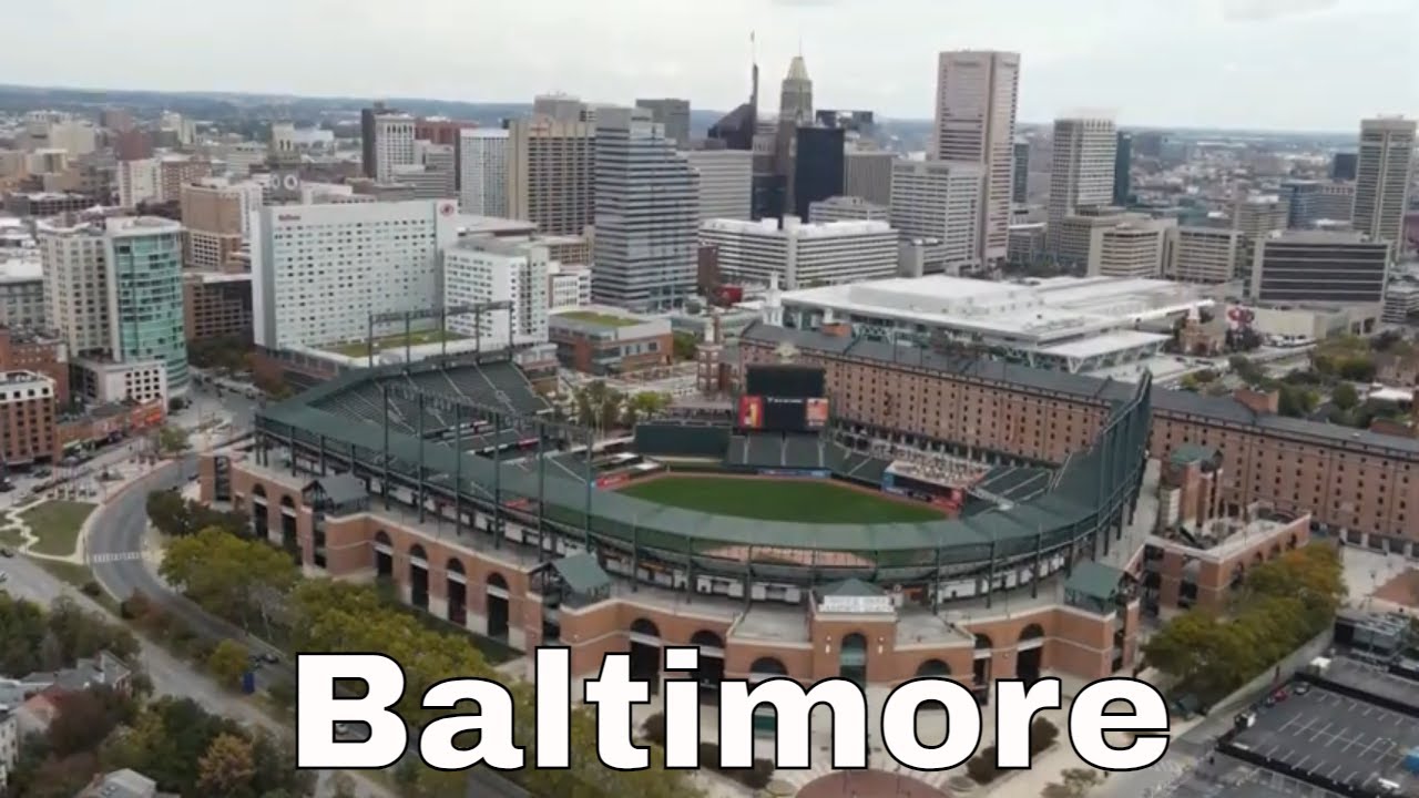 Drone Baltimore, Maryland | M&T Bank Stadium | Oriole Park at Camden Yards