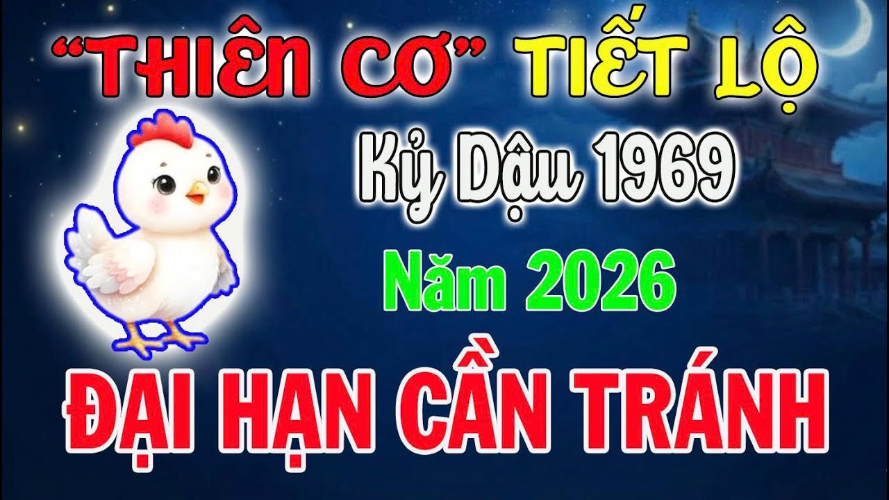 Tử Vi Kỷ Dậu 1969 Năm 2026: 