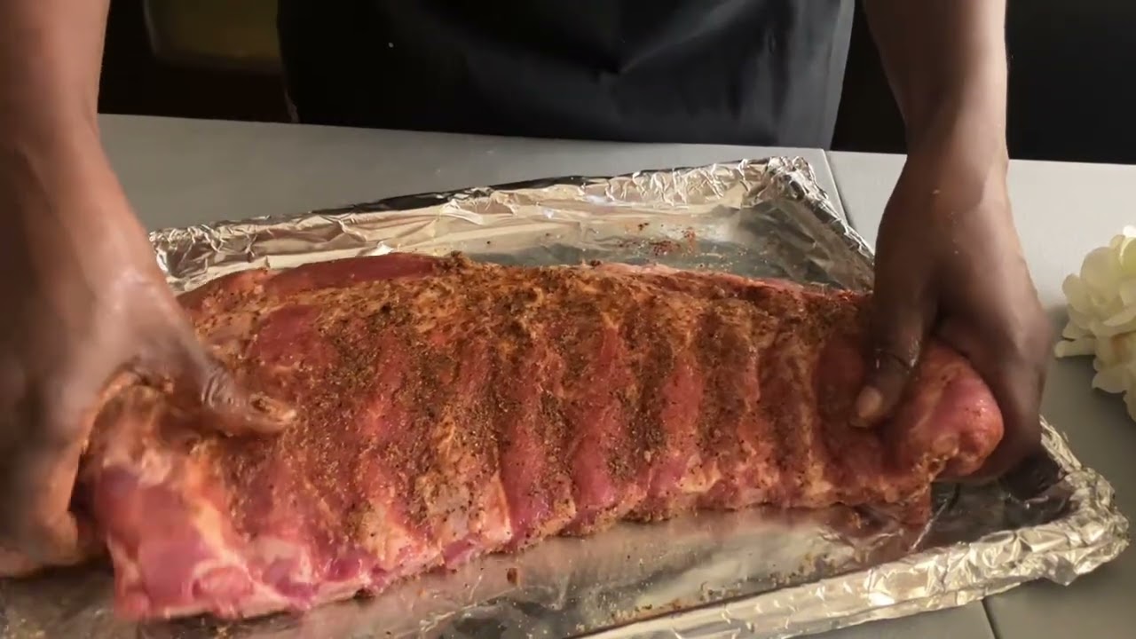 Easy to make homemade Ribs with Bbq sauce 