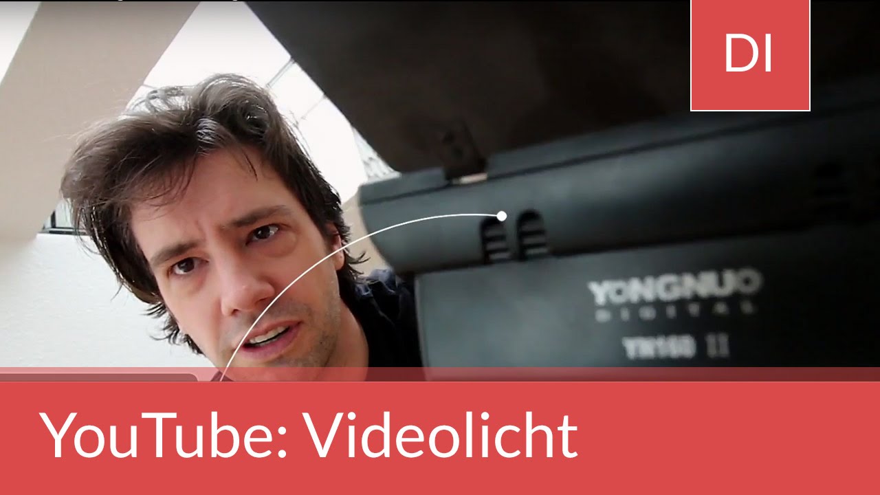 YouTube Videos erstellen: Videos mit kleinem Budget. Das richtige Videolicht & Videoleuchten