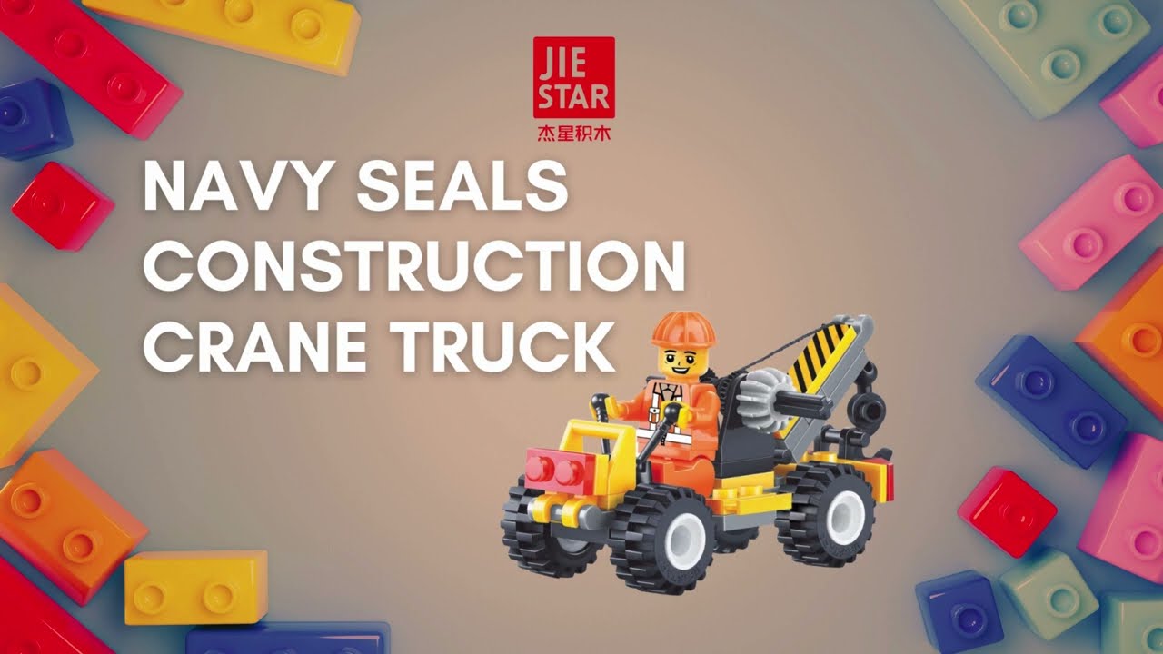 Jie Star Crane Construction Truck | Building Blocks | LEGO