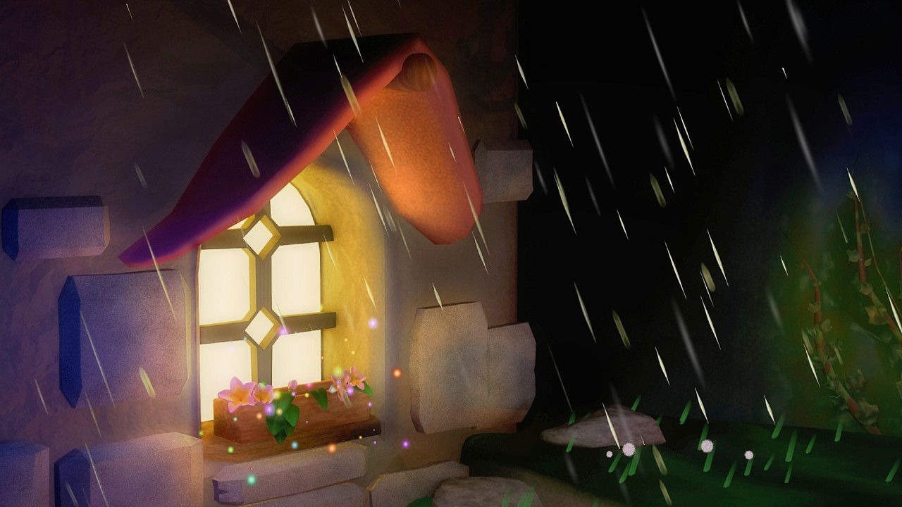 🍁Cozy & Quaint Autumn Cottage🍂 | Sky CoTL Rainy Ambience for Sleep and Study
