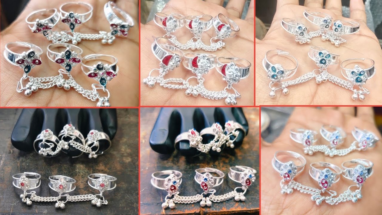 New Fancy Chandi ki Bichhiya Design 2026 | Heavy Bridal silver Toe Rings for Wedding