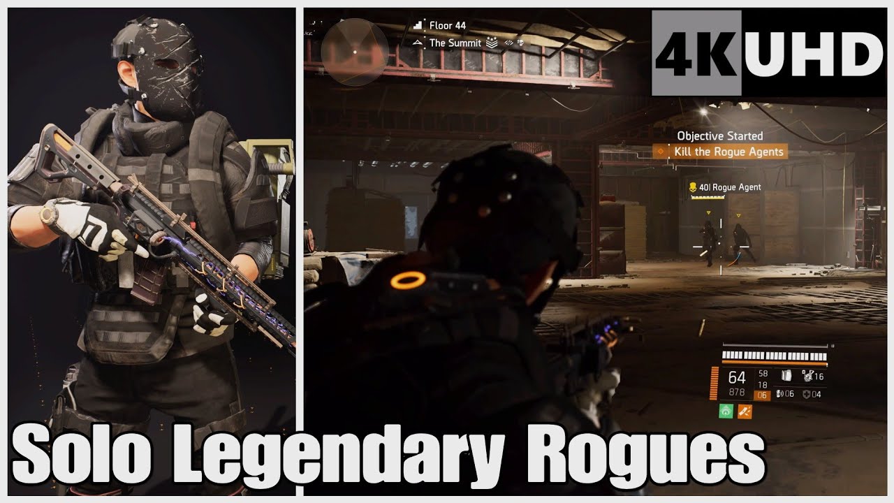 Solo Legendary Rogue Agents With This Build - The Division 2 #thedivision2