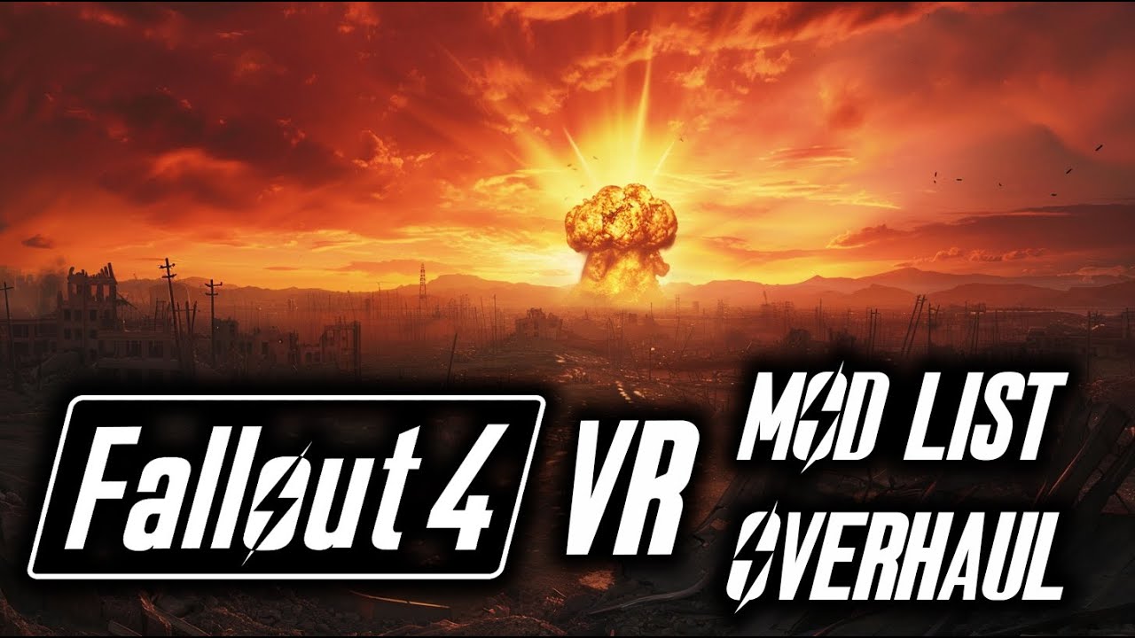 Как сделать Fallout 4 VR потрясающей с помощью полного списка модов Wabbajack и Mo2! #fallout4vr