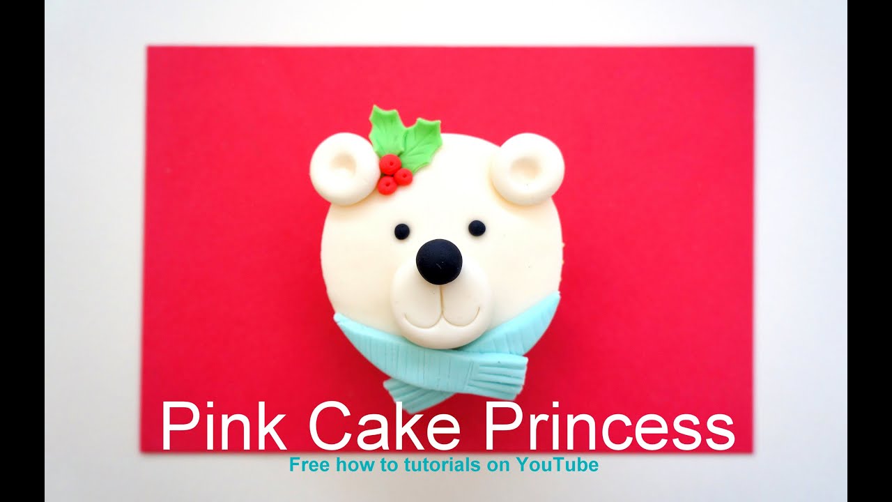 Christmas cupcakes - How-to Make a Polar Bear Cupcake