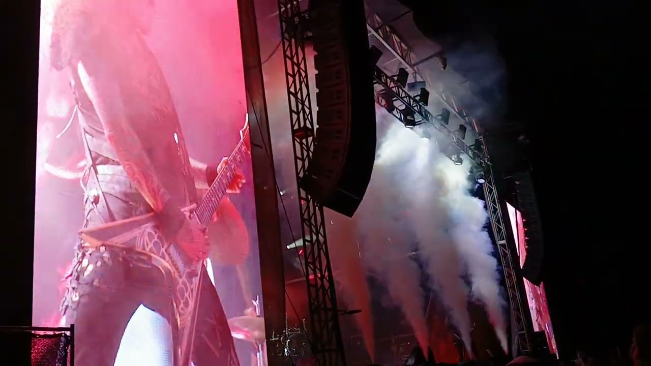 Aftershock 2025 Day 3 - Powerwolf (some of the performance, not all.)