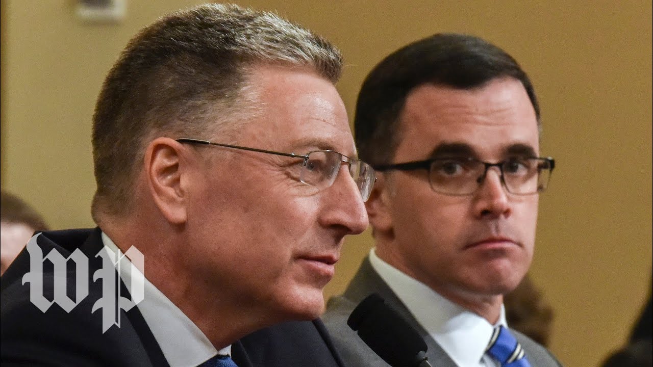 Volker and Morrison's impeachment testimony, in under 5 minutes