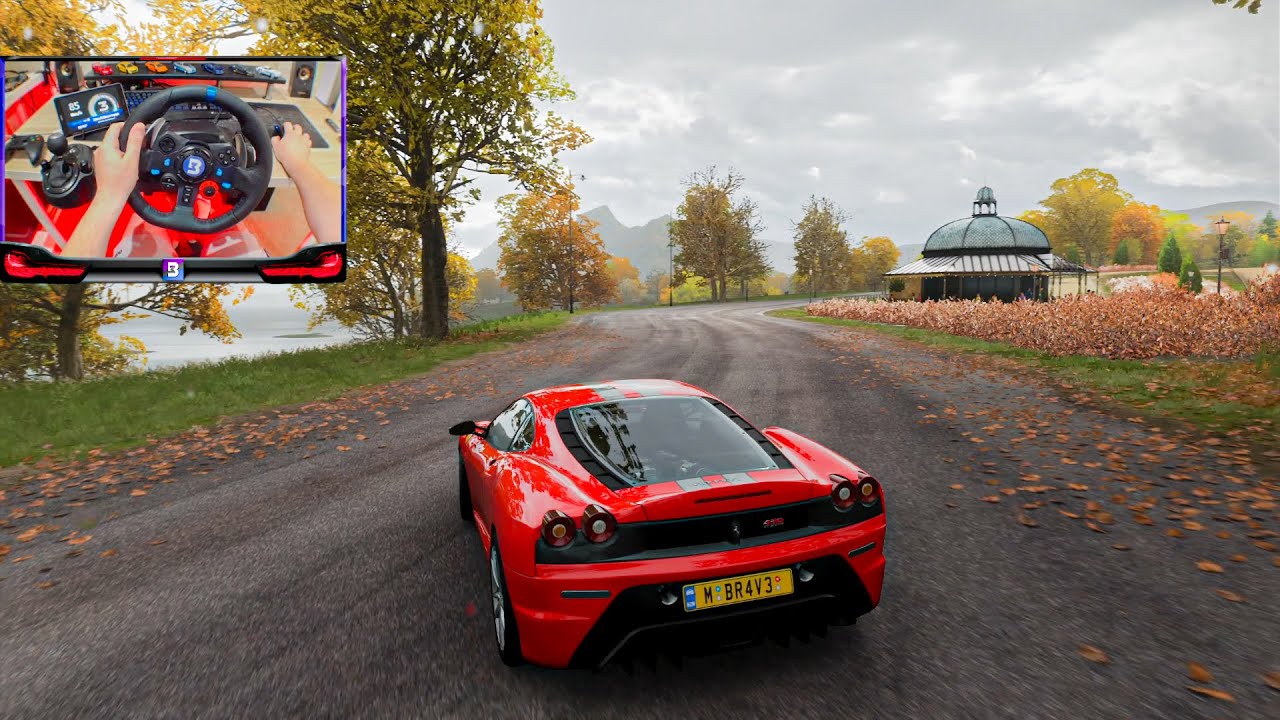 ⭐️ULTRAREALISTIC⭐️ Forza Horizon 4 Ferrari 430 Scuderia Cruise with Logitech G29 Wheel