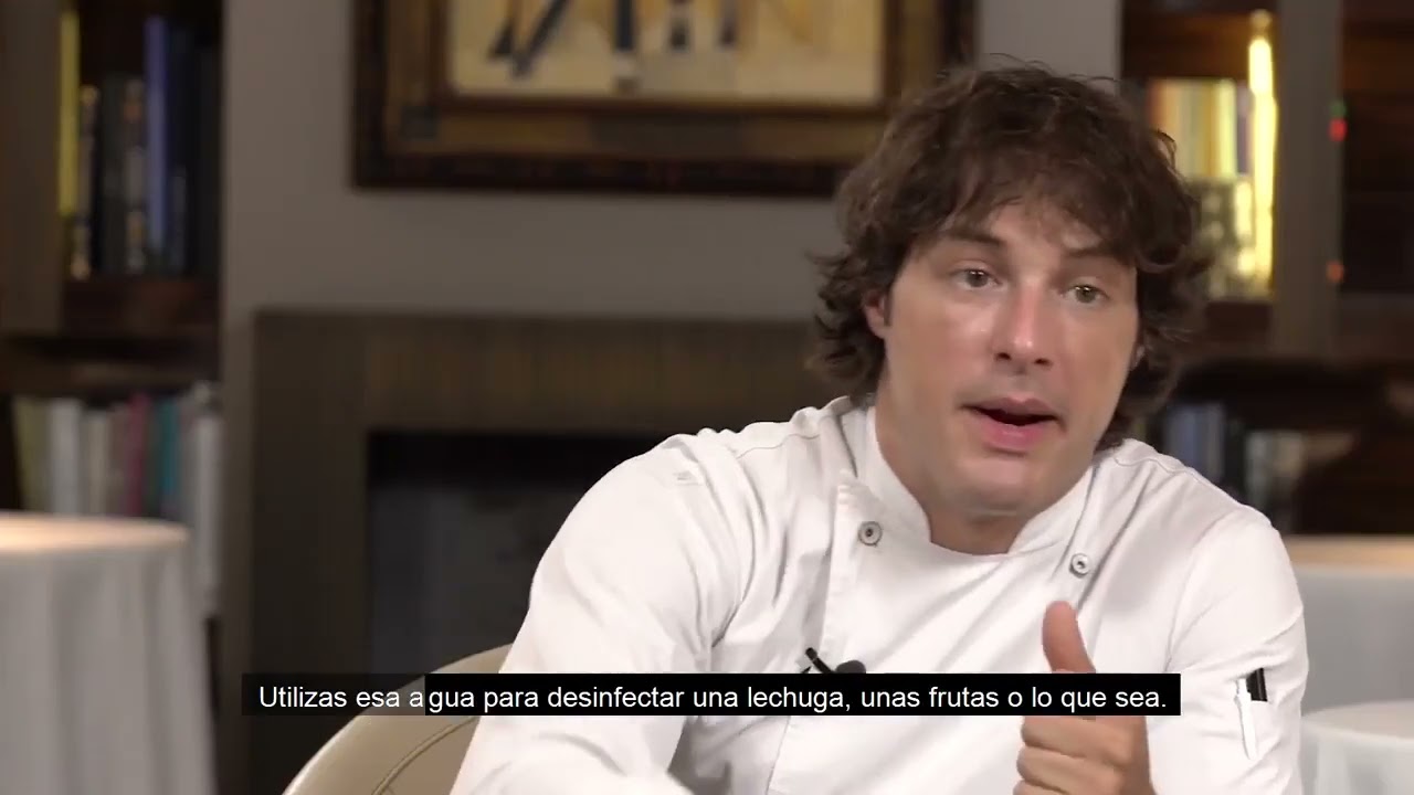 Jordi Cruz cuenta las ventajas del uso de Agua ozonizada con Avatar de Ecofrog