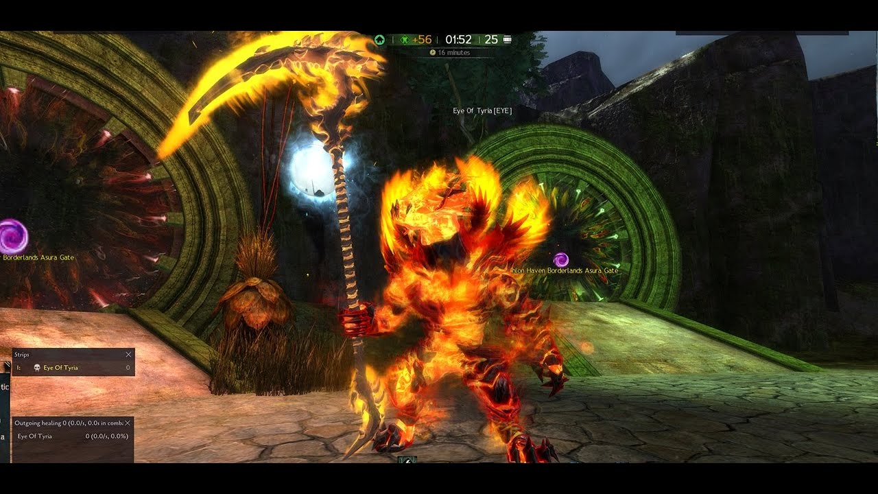 Core Necro Outnumbered! WvW Roaming GW2 #guildwars2 #mmorpg #gaming