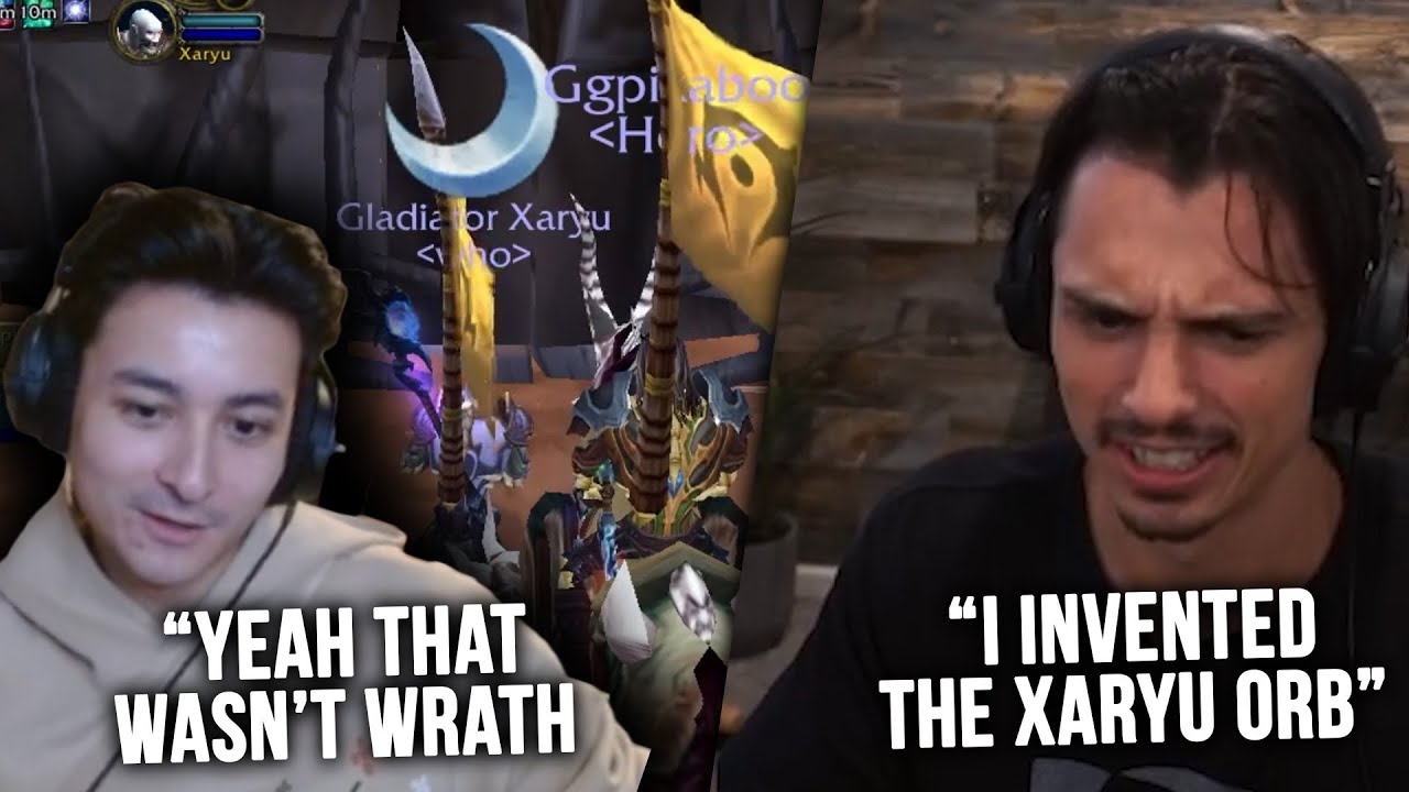 Xaryu is convinced he invented Wrath Mage but Pikaboo thinks otherwise