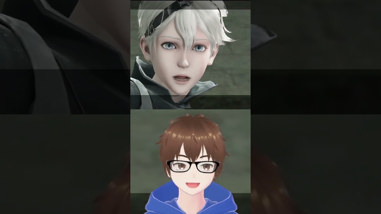 He's the leader of the shades #nierreplicant #shorts #vtuber