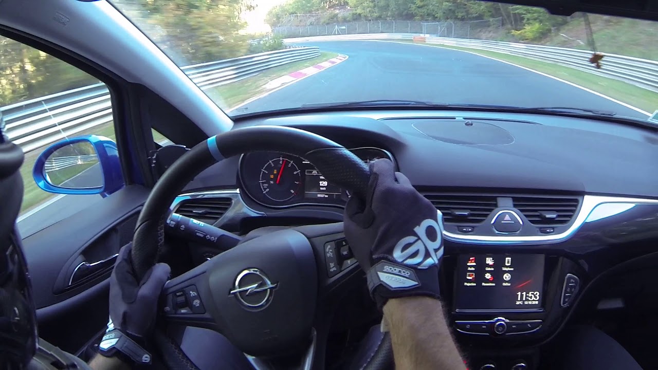 Opel Corsa E OPC - Nürburgring Nordschleife 13.10.2018 POV lap 2