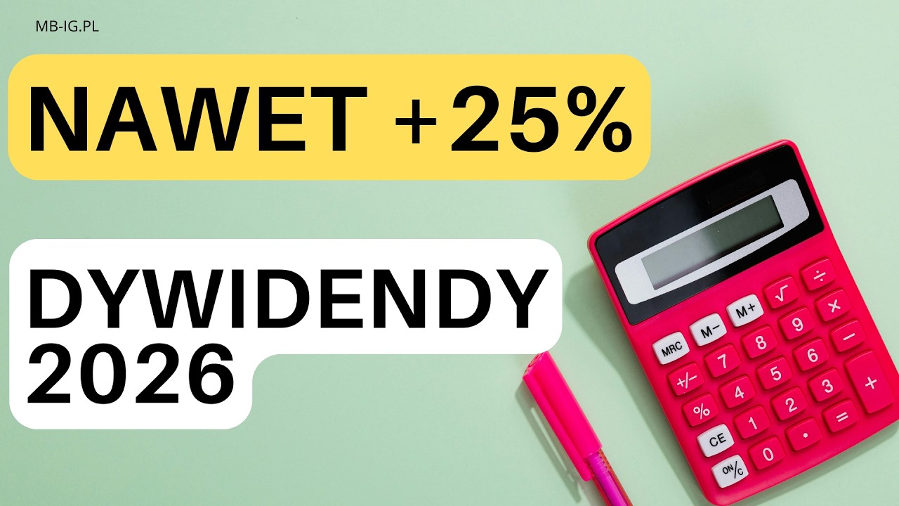Sezon na dywidendy wiosną 2026 r. rozkwita