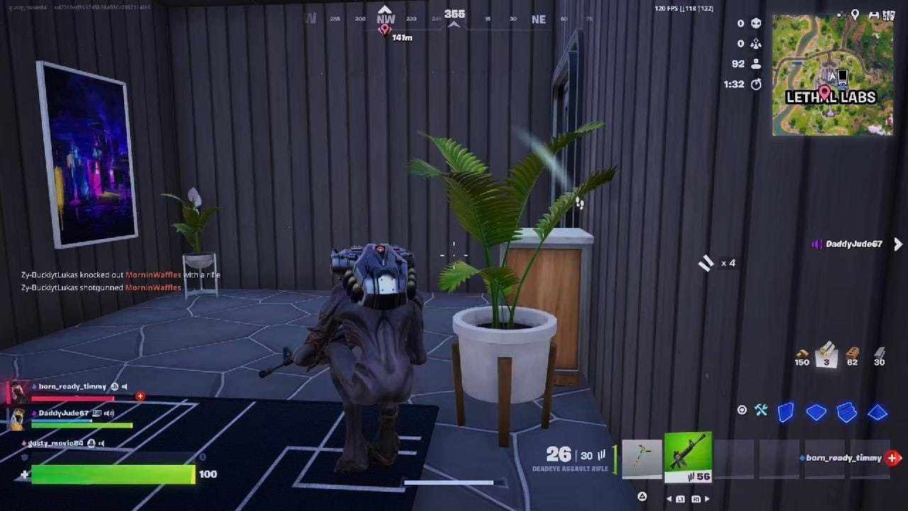 Fortnite 1 gun