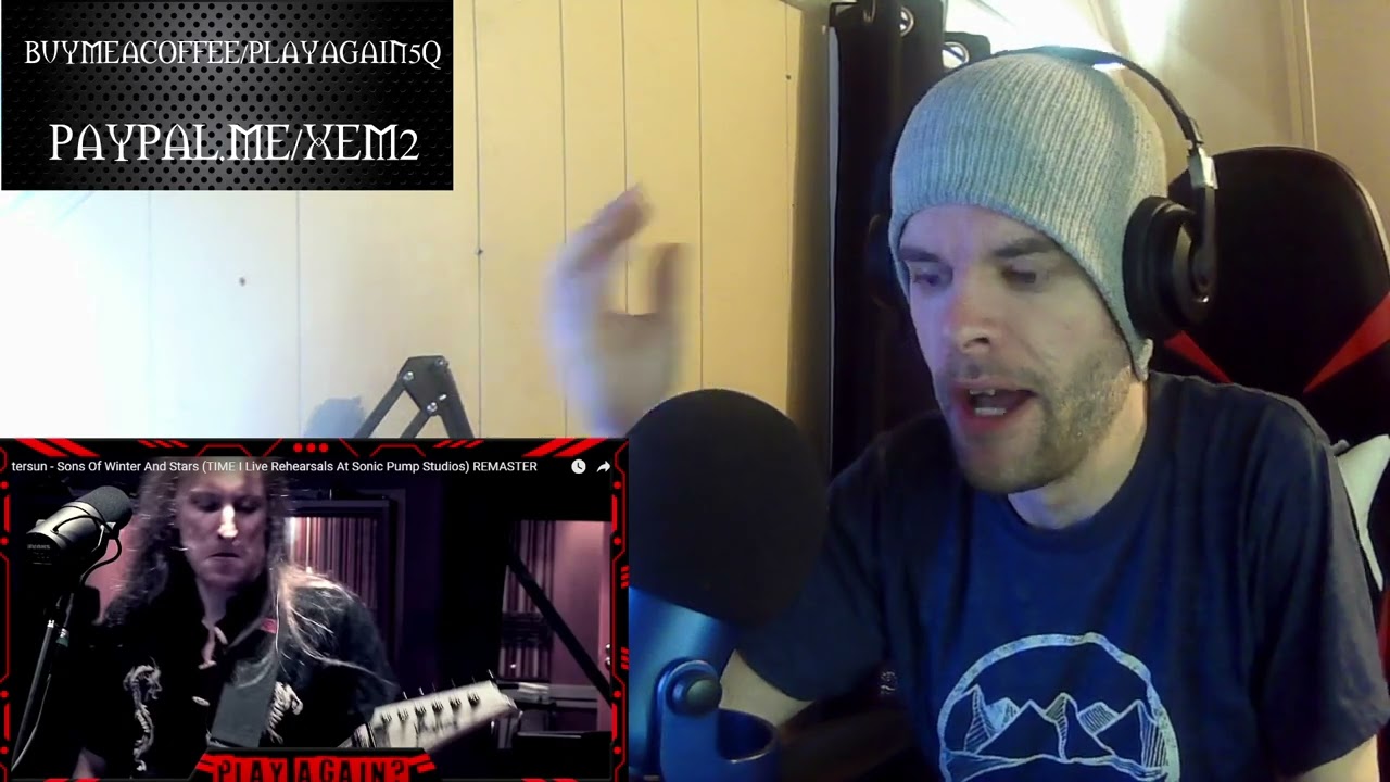 Wintersun - Sons Of Winter And Stars (Live Rehearsals @ Sonic Pump Studios) (First Time Reaction)