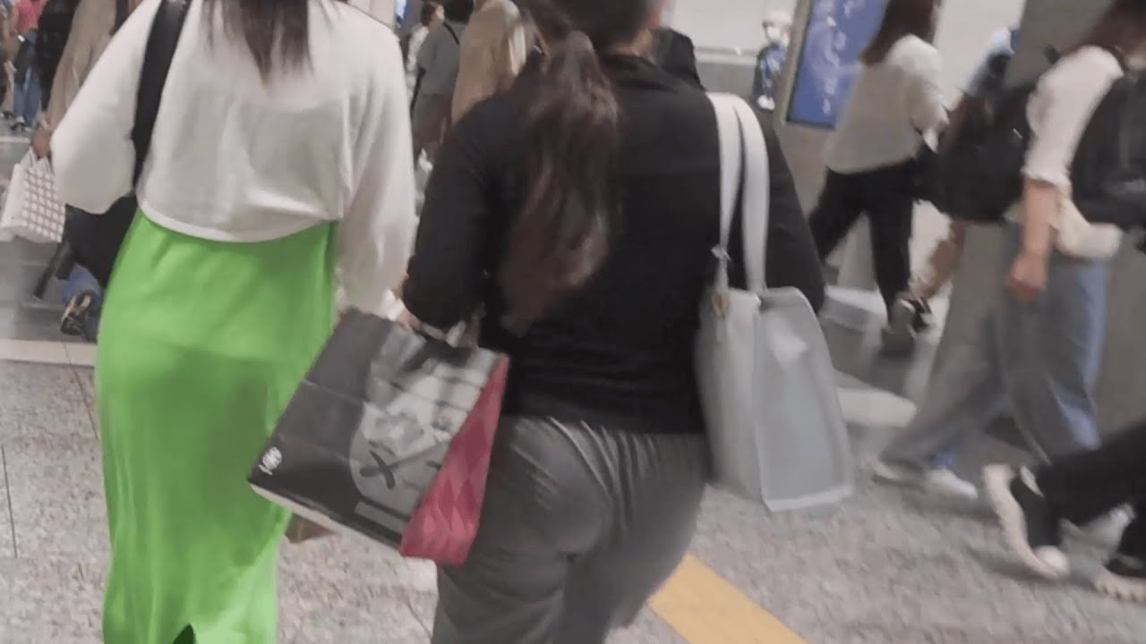 透けの極み 街歩き4K
