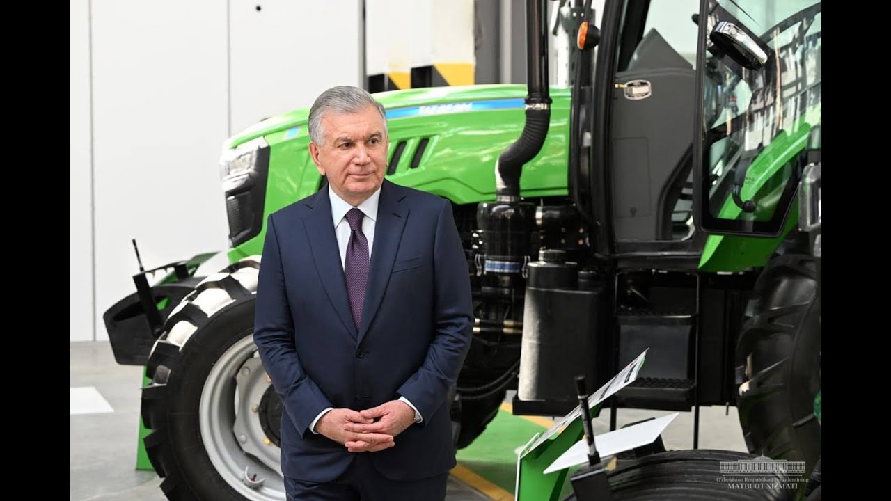 Shavkat Mirziyoyev AgroTech Klasterga tashrifi haqida