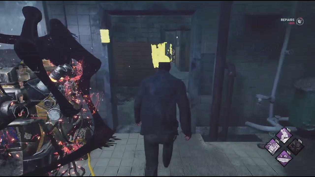 Dead by Daylight Detective Tapp vs Knight 