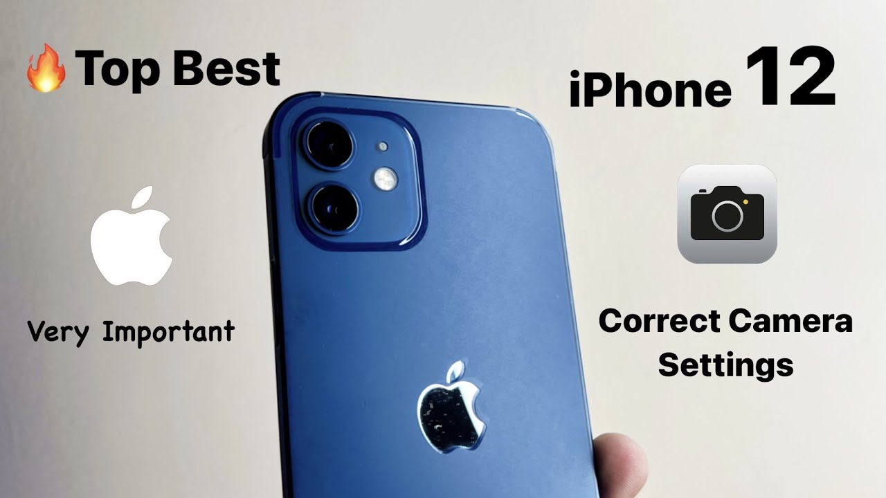 iPhone 12 - Best Camera settings - Smoother Video - Record Stereo Sound