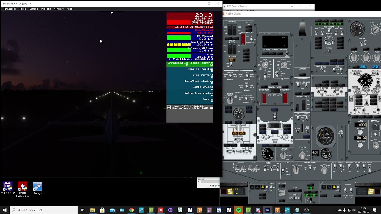 Lights ProSim 737 model 1.0 for MSFS2020