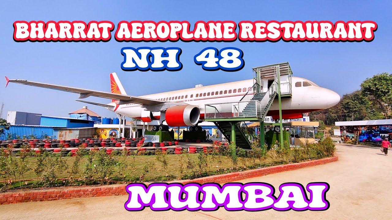 Bharrat Aeroplane Restaurant NH 48 | Unique Plane Dining Experience in India! ✈️🍽️