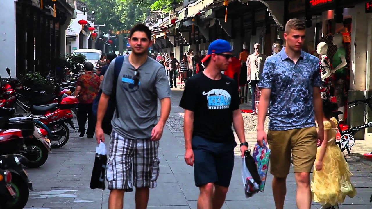 Kean Men's Soccer Team Visits China