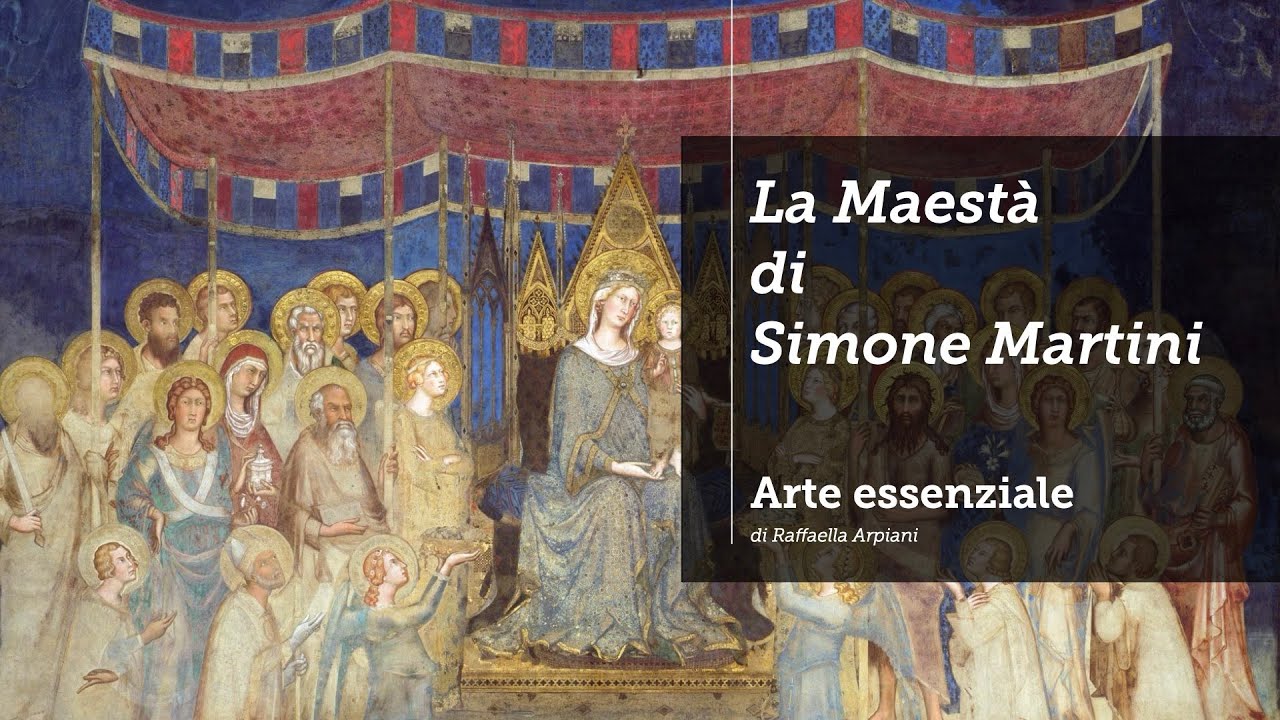 La Maestà di Simone Martini - Palazzo pubblico di Siena