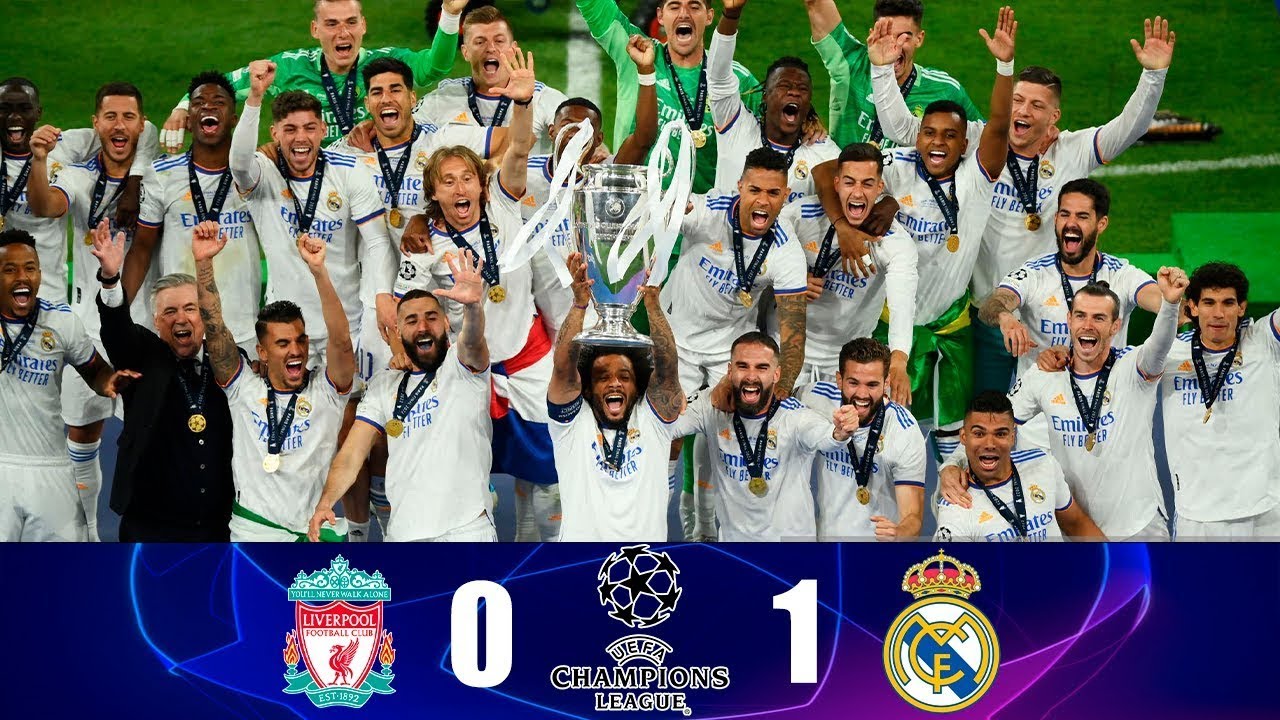 Real Madrid Trophy Celebration Champions League ! UCL FINAL 2022