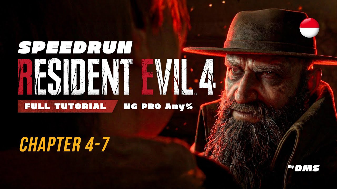 FULL Tutorial Speedrun Resident Evil 4 Remake Bahasa Indonesia (Chapter 4-7)