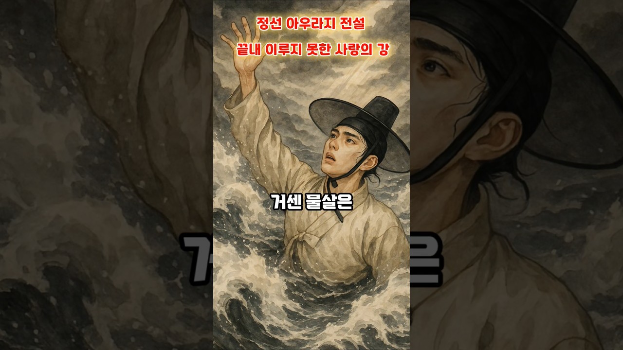 정선 아우라지 전설 &ndash; 끝내 이루지 못한 사랑의 강 #전설이야기 #사랑과이별 #조선이야기